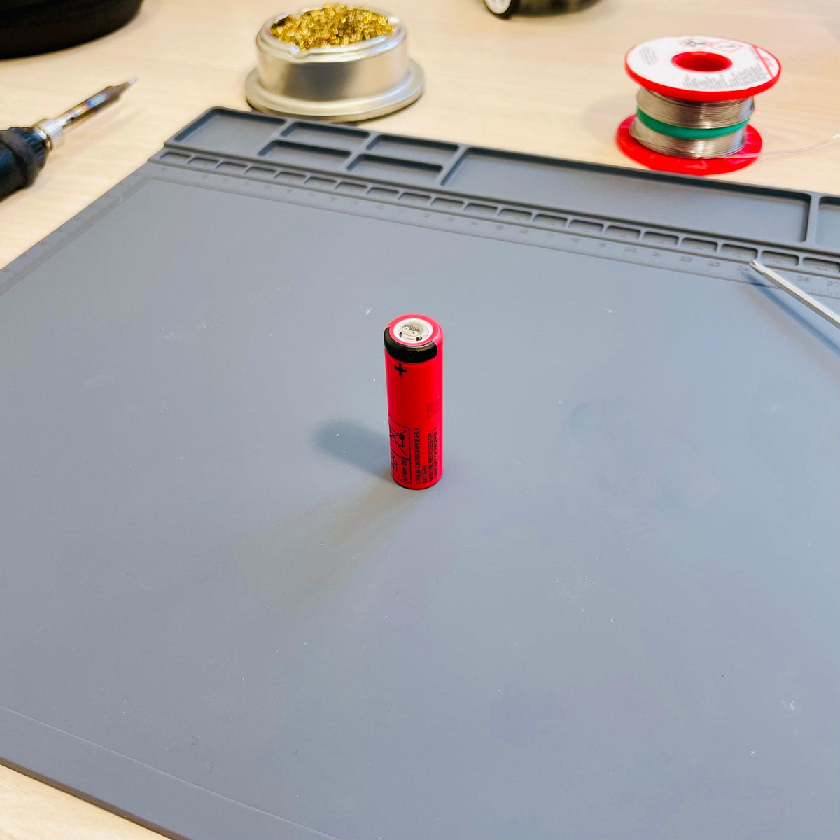 La batterie rechargeable de l'Eliobot